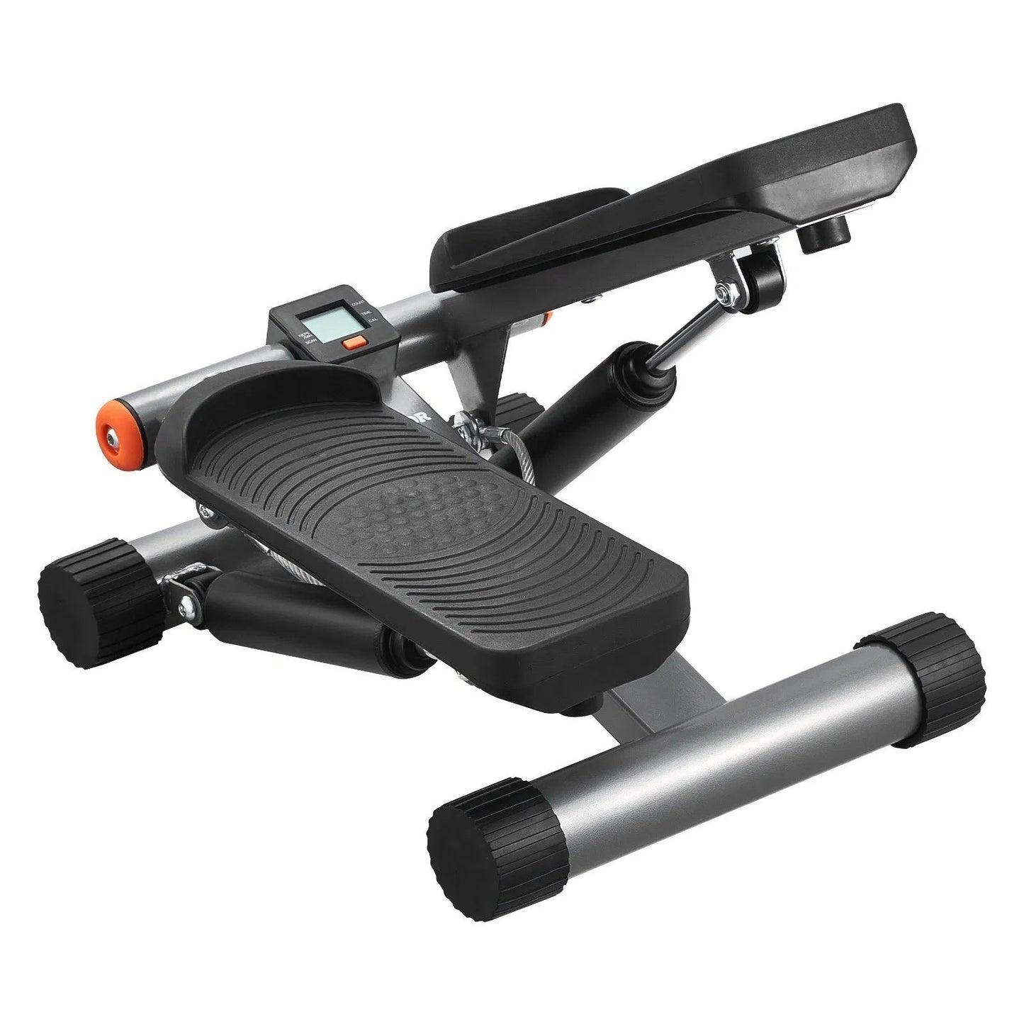 Mini Hydraulic Stepper with Resistance Bands & LCD Monitor