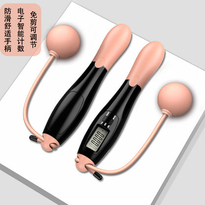 TenohFit Smart Jump Rope Set — Wireless Ball or Traditional Cord with Counter
