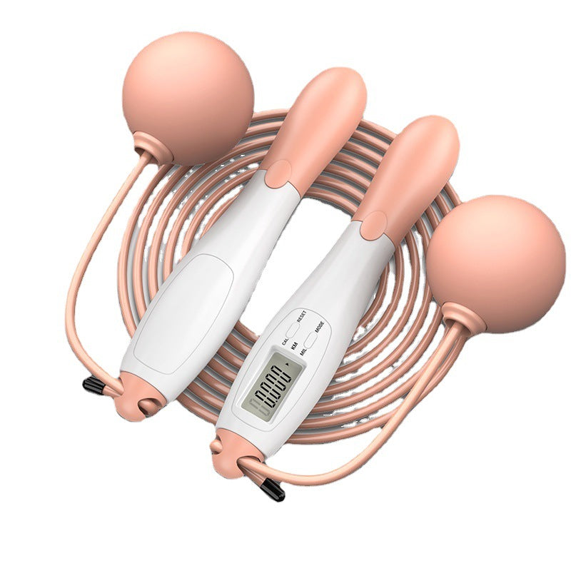 TenohFit Smart Jump Rope Set — Wireless Ball or Traditional Cord with Counter