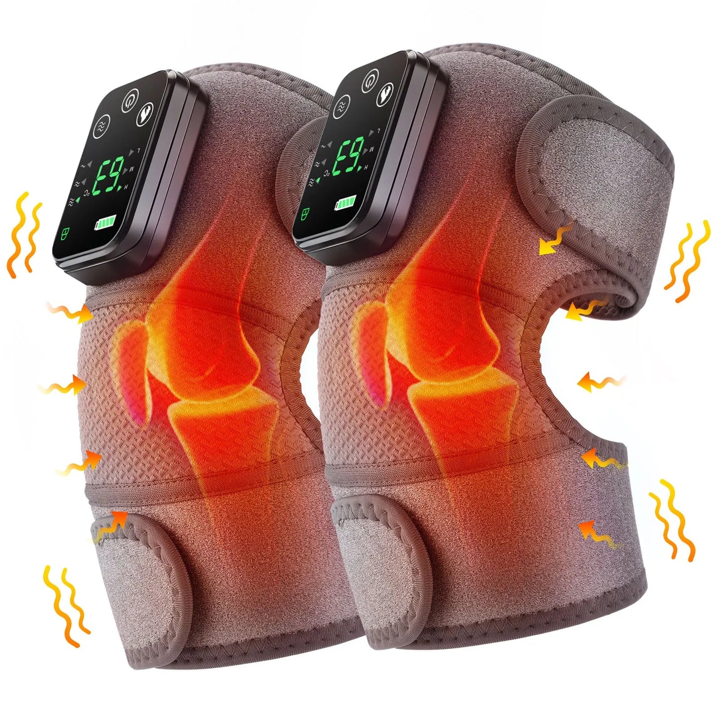 Electric Heated Vibration Massager — Knee Shoulder & Elbow Pain Relief
