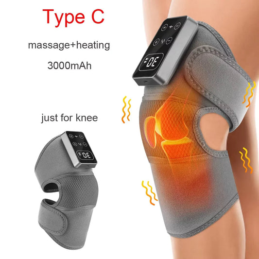 Electric Heated Vibration Massager — Knee Shoulder & Elbow Pain Relief