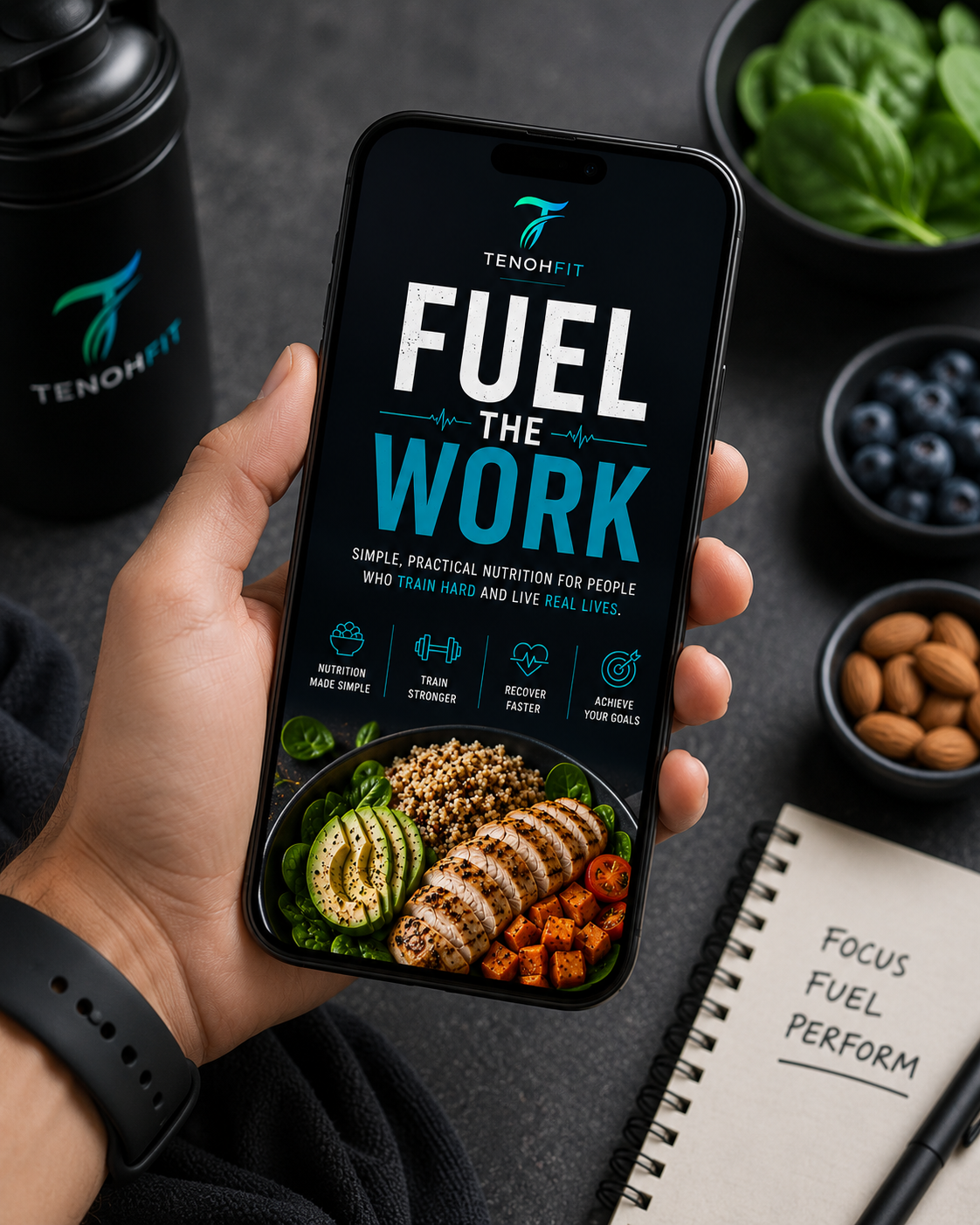 Fuel the Work - The Tenohfit Nutrition Guide