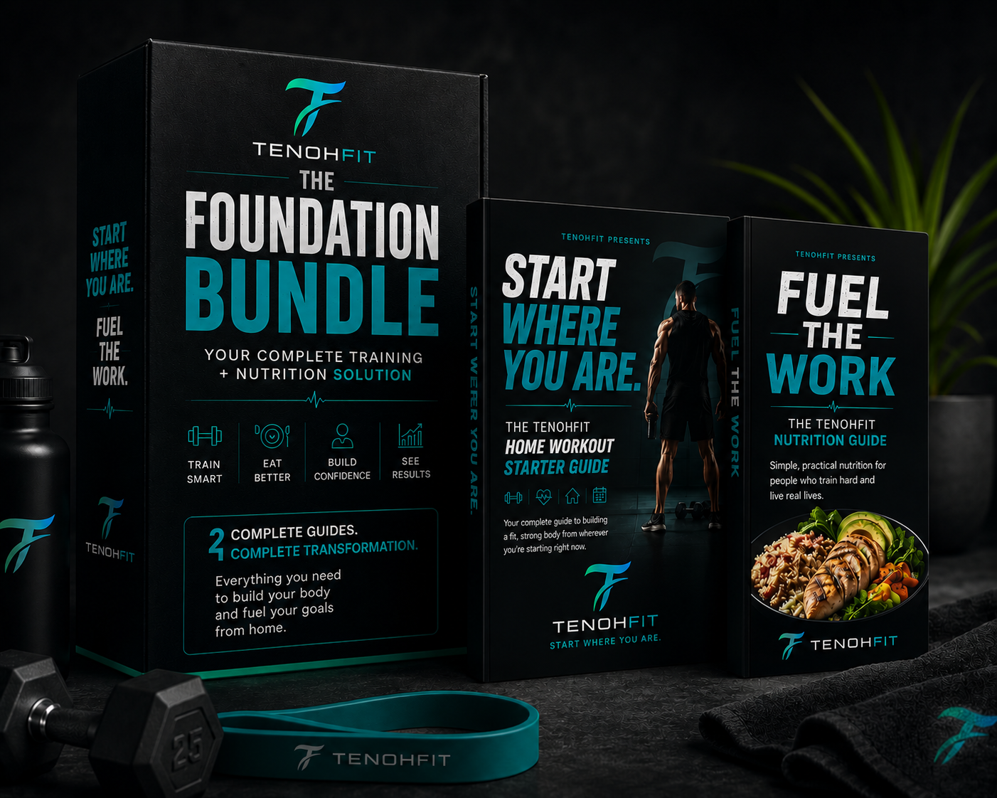 TenohFit Complete Foundation Bundle — Starter Guide + Nutrition Guide