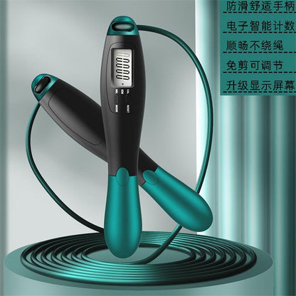 TenohFit Smart Jump Rope Set — Wireless Ball or Traditional Cord with Counter