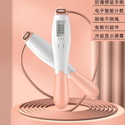 TenohFit Smart Jump Rope Set — Wireless Ball or Traditional Cord with Counter
