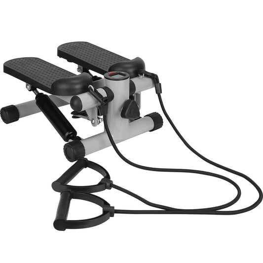 Compact Portable Mini Stepper for Women — Full Body Workout with Resistance Bands